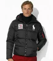 doudoune ralph lauren hoodie hommes classic 2013 big pony usa pl67 noir